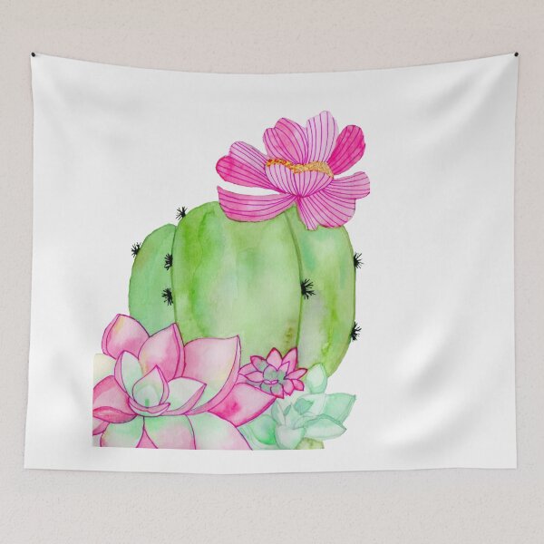 Item preview, CACTUS EN FLOR Y SUCULENTA designed and sold by Shizukopb.