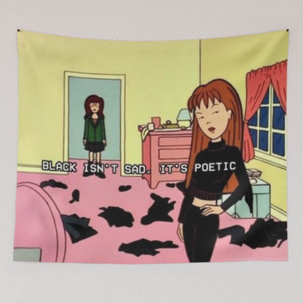 Item preview, BLACK ISN'T SAD, IT'S POETIC - DARIA  designed and sold by krh327.