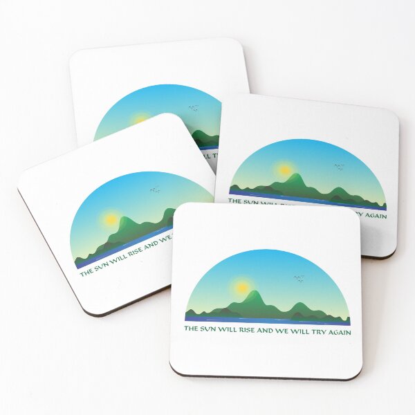 Item preview, The sun will rise and we will try again designed and sold by YINZY.