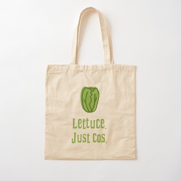 Lettuce. Just Cos. Cotton Tote Bag