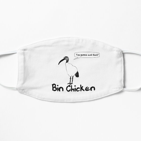 Bin Chicken Flat Mask