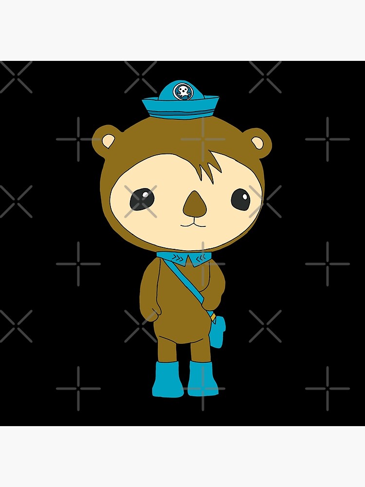 Shellington Octonauts Art Board Print For Sale By Sedgewren Redbubble