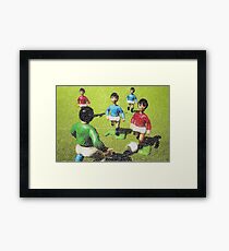 Injury Time Framed Print