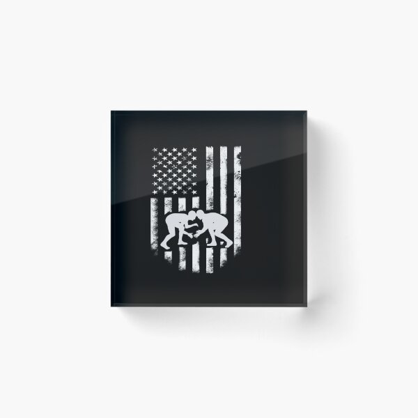 Item preview, American Flag Wrestling Distressed Wrestle designed and sold by liebergsofia.