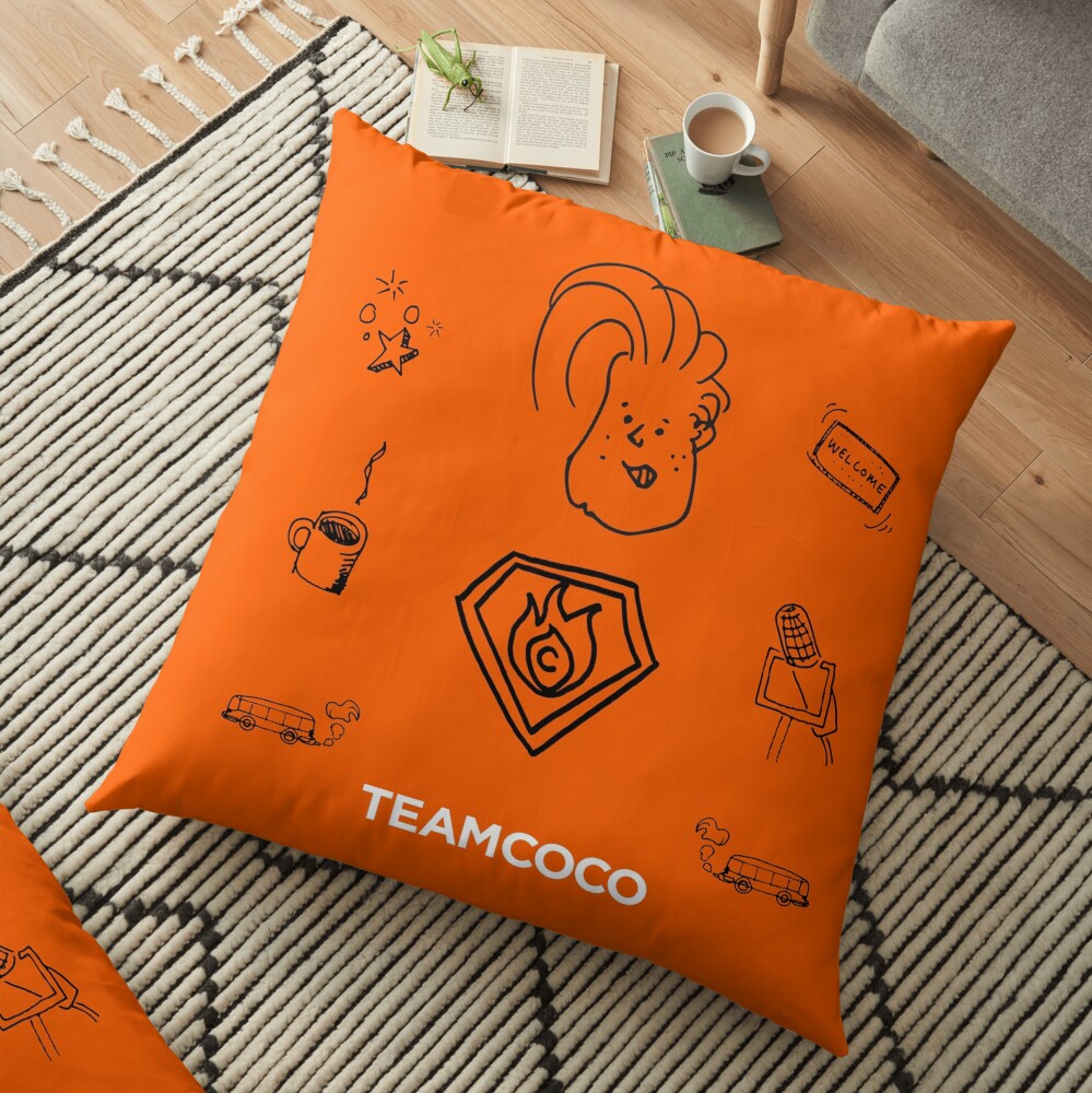 Team Coco - Doodle World Floor Pillow