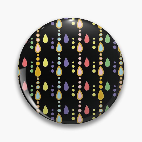 Item preview, Rain drop color pattern designed and sold by HibouMagique.