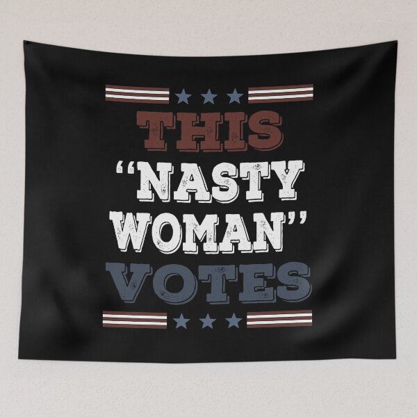 Item preview, This Nasty Woman Votes designed and sold by AnimaLovers.
