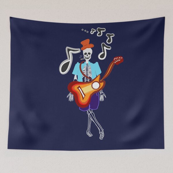 Item preview, Skeleton singer designed and sold by Ashwini Vange.