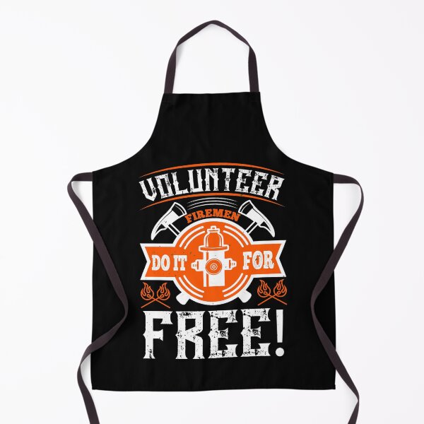 Item preview, Volunteer Firemen Do It For Free! designed and sold by GoodVibeDesign.