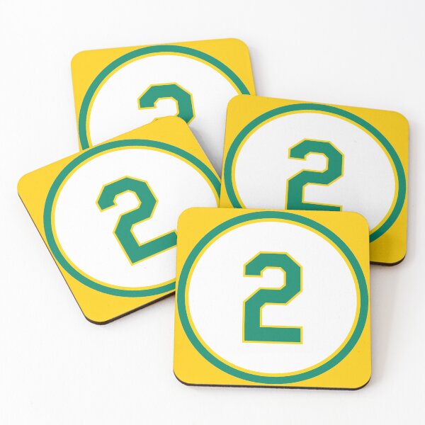 Item preview, Khris Davis #2 Jersey Number designed and sold by StickBall.