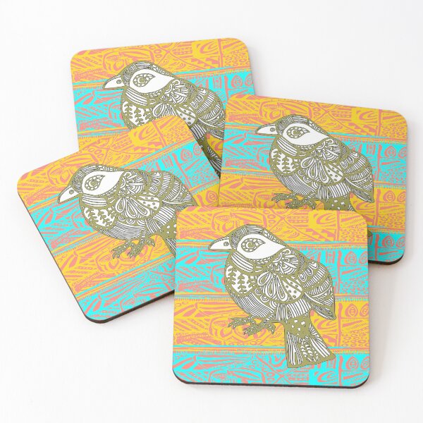 Item preview, Hand Drawn Sparrow Bird | Indian Style Kalamkari designed and sold by AmicaTrendz.