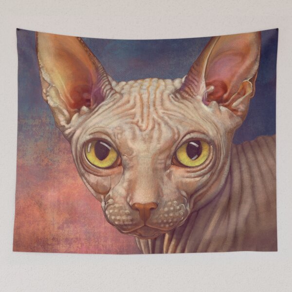 Item preview, Cat 08, Sphynx designed and sold by tutuart.