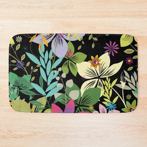 Item preview, Floral seamless pattern tropical Multicolored Exotic Flowers  designed and sold by mashmosh.