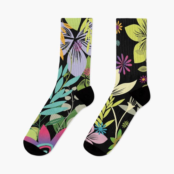 Item preview, Floral seamless pattern tropical Multicolored Exotic Flowers  designed and sold by mashmosh.