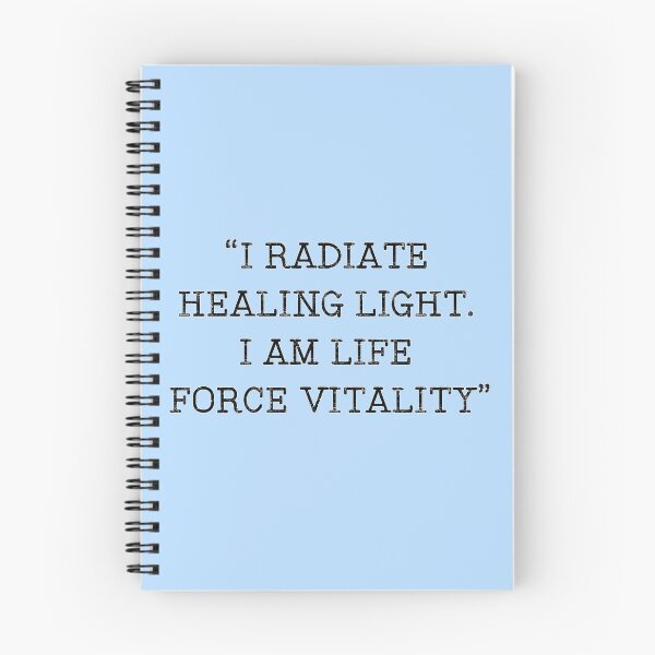 Item preview, I Radiate Healing Light. I Am Life Force Vitality. designed and sold by GAIA-LV.
