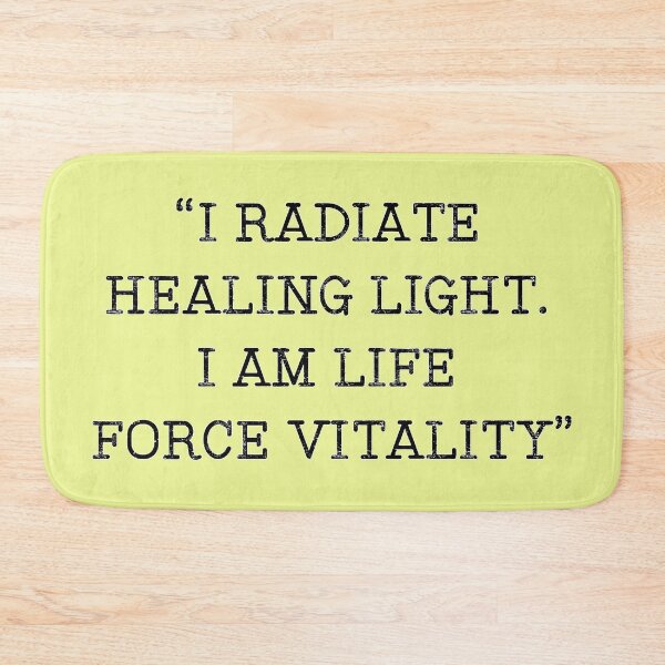 Item preview, I Radiate Healing Light. I Am Life Force Vitality. designed and sold by GAIA-LV.