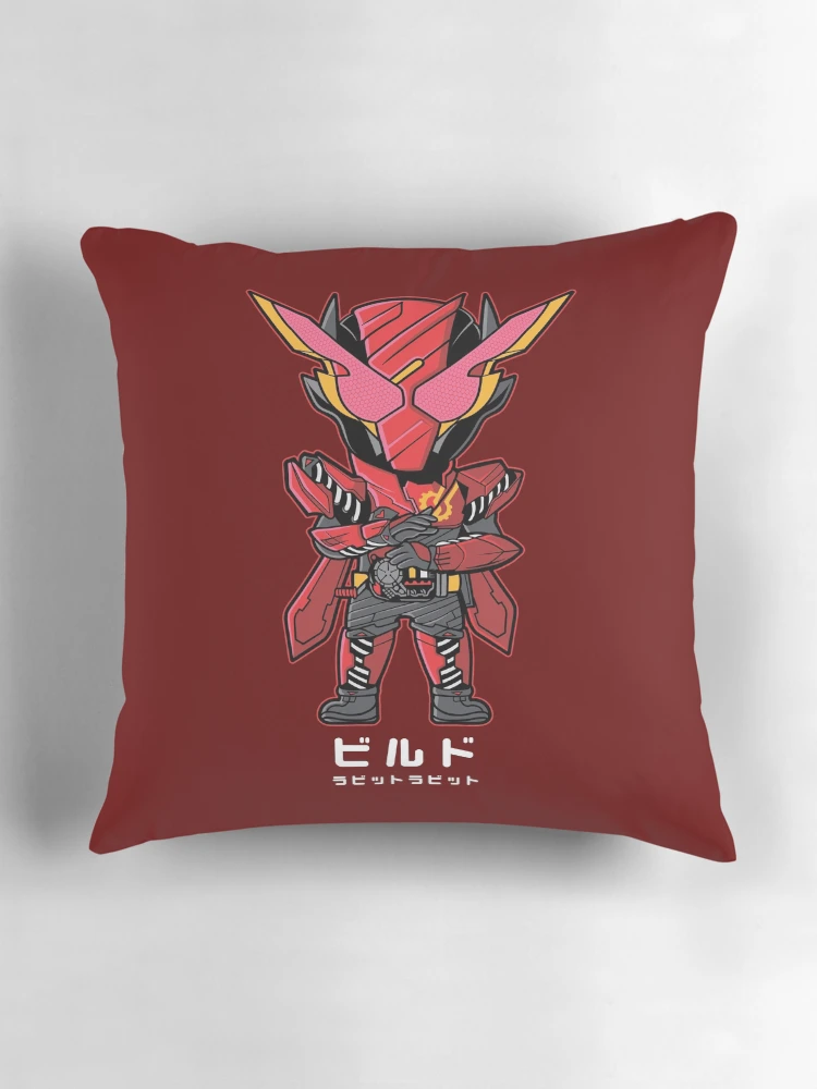 Thumbnail 3 of 4, Pillow, Chibi Build Rabbit Rabbit designed and sold by loserfans.