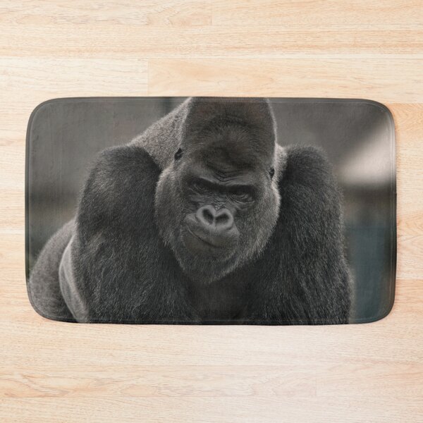 Item preview, Oumbi The Silverback Gorilla's Smirk designed and sold by rawshutterbug.