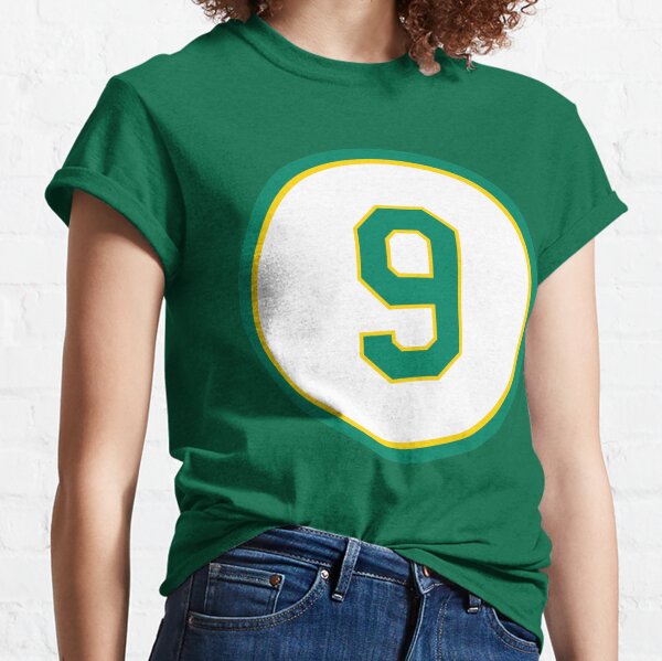 Reggie Jackson #9 Oakland Athletics 2020 MLB Green Jersey V-Neck