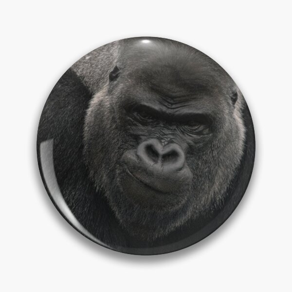 Item preview, Oumbi The Silverback Gorilla's Smirk designed and sold by rawshutterbug.