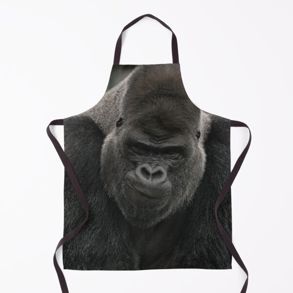 Item preview, Oumbi The Silverback Gorilla's Smirk designed and sold by rawshutterbug.