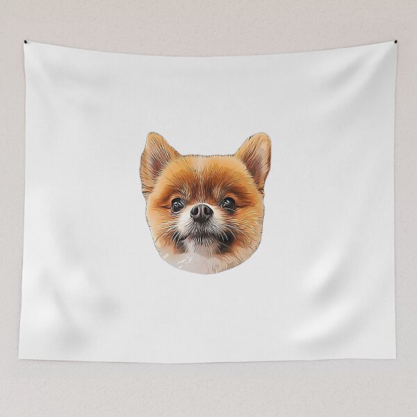 Item preview, Pomeranian Cute Puppy Dog Pom designed and sold by ElegantCat.