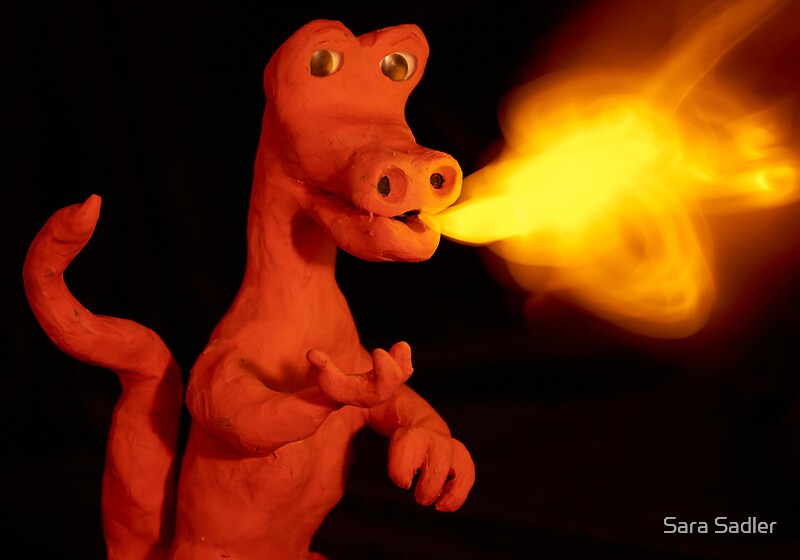 fire raptor dinosaur