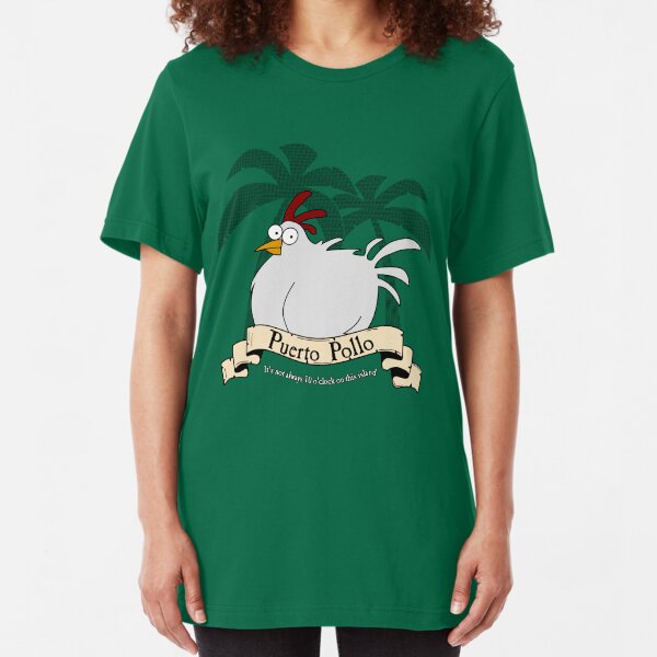 Puerto Pollo Slim Fit T-Shirt