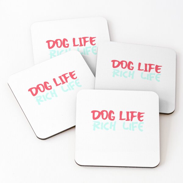 Item preview, DOG LIFE RICH LIFE designed and sold by swastik yadav.