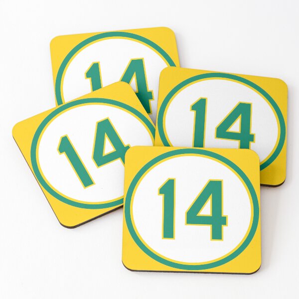 Item preview, Mark Ellis #14 Jersey Number designed and sold by StickBall.