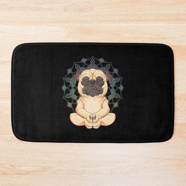 Item preview, Pug Meditation Yoga Pose Dog Pet Funny Lover designed and sold by ManishDayal.