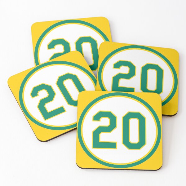 Item preview, Mark Canha #20 Jersey Number designed and sold by StickBall.