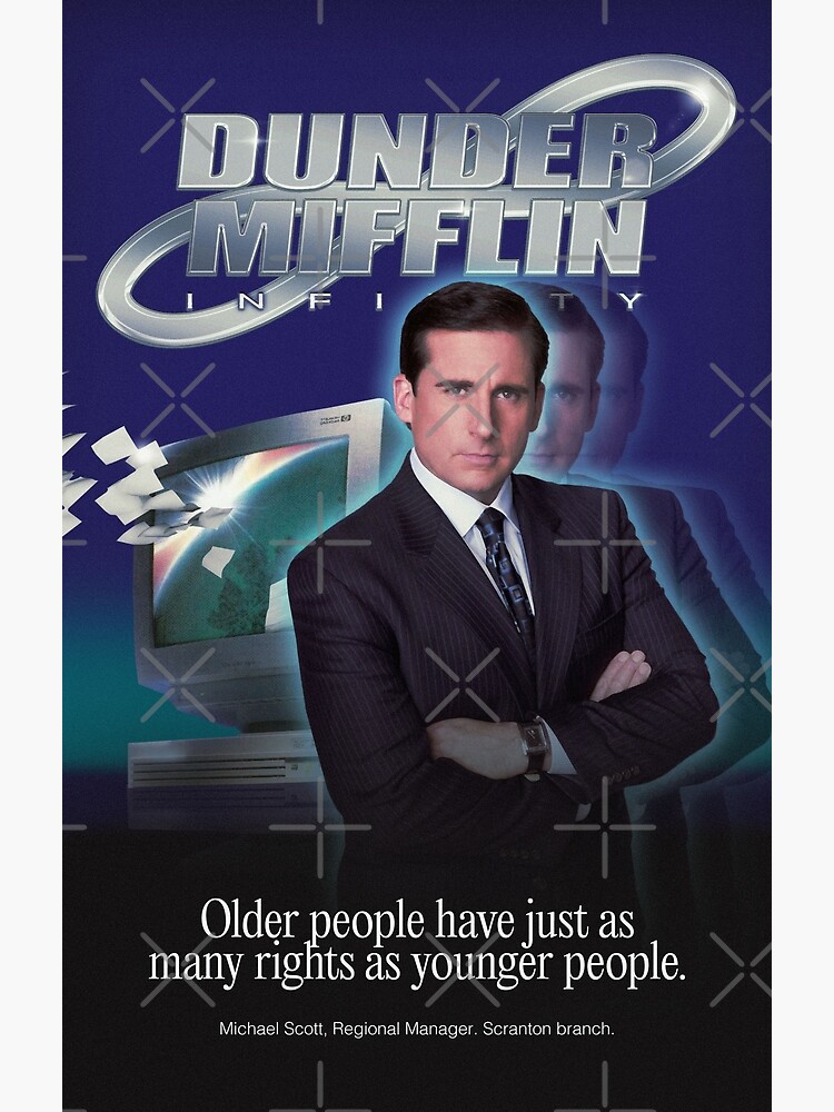 Dunder Mifflin Infinity Sticker for Sale by cervaantes