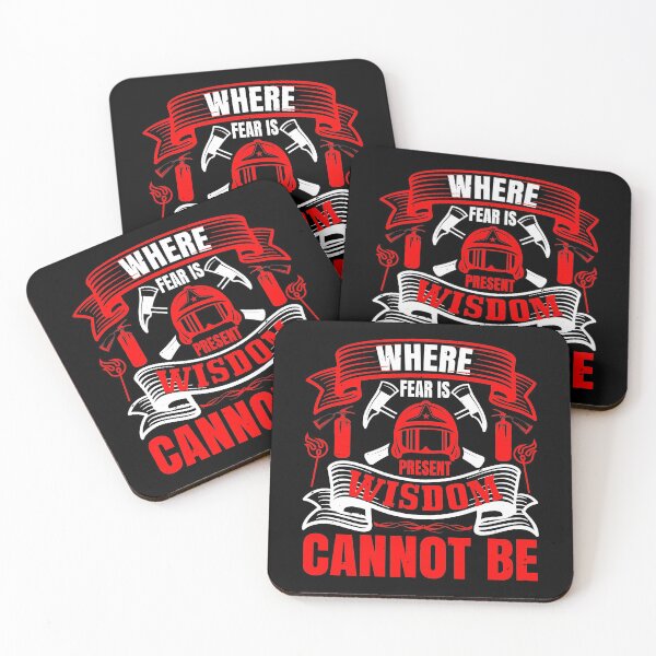 Item preview, Where Fear Is Present, Wisdom Cannot Be designed and sold by GoodVibeDesign.