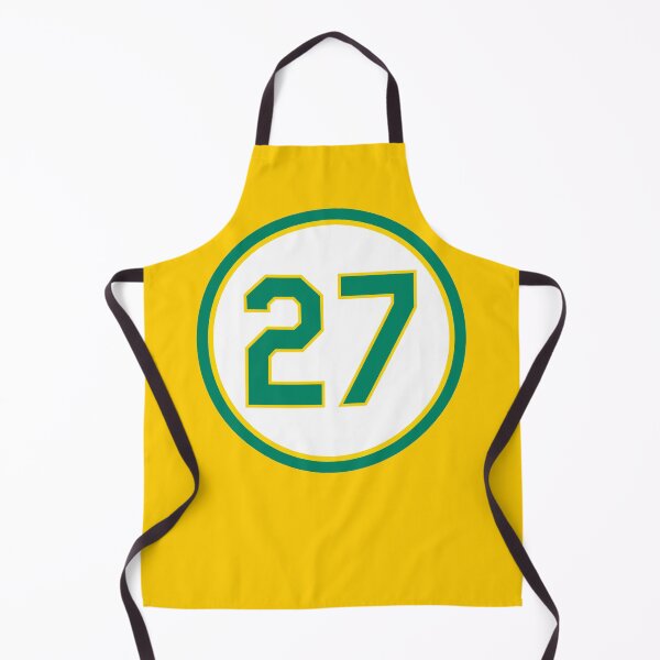 Item preview, Catfish Hunter #27 Jersey Number designed and sold by StickBall.