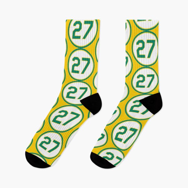 Item preview, Catfish Hunter #27 Jersey Number designed and sold by StickBall.