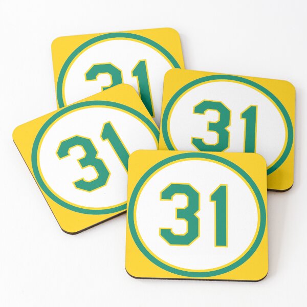 Item preview, AJ Puk #31 Jersey Number designed and sold by StickBall.