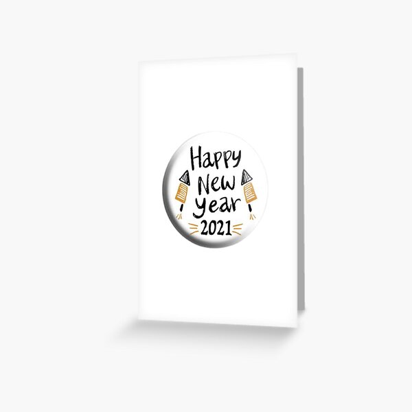 Item preview, happy new year 2021 designed and sold by Fine Art California.