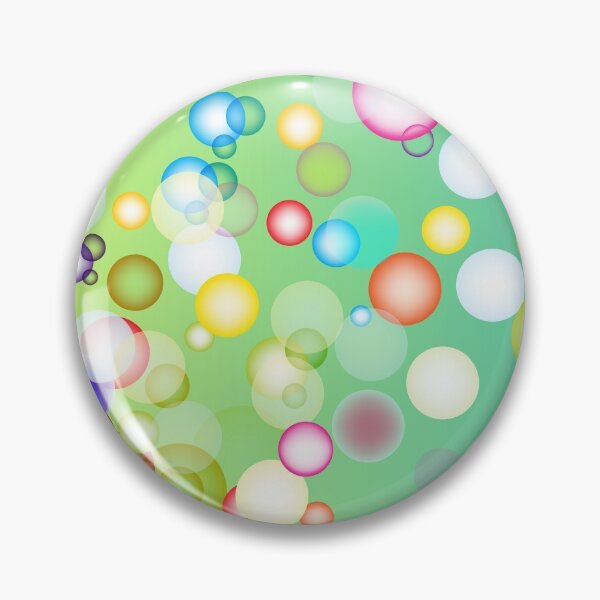 Item preview, Abstract Colorful transparent Bubbles Graphics bright color circles designed and sold by mashmosh.