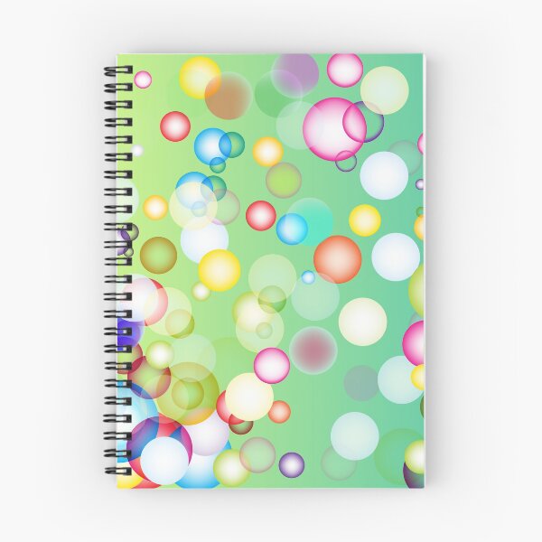 Item preview, Abstract Colorful transparent Bubbles Graphics bright color circles designed and sold by mashmosh.