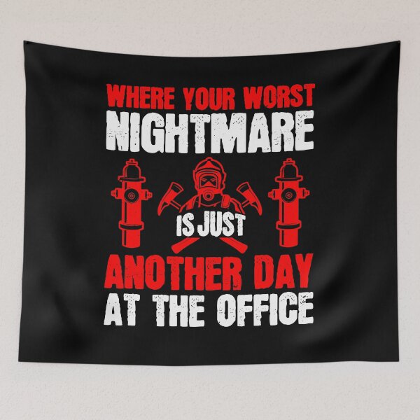 Item preview, Where Your Worst Nightmare Is Just Another Day At The Office designed and sold by GoodVibeDesign.