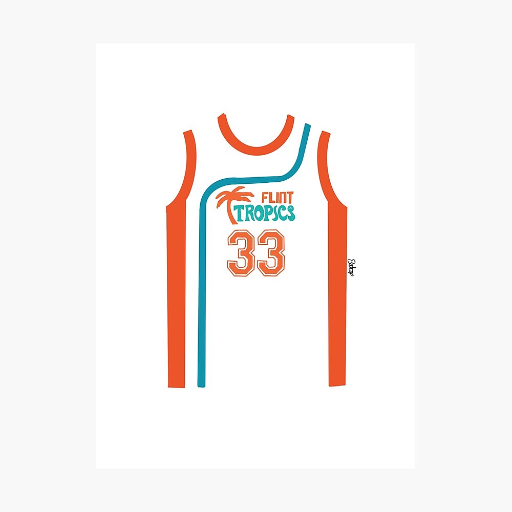 Semi-Pro Flint Tropics Jersey Greeting Card for Sale by glosha