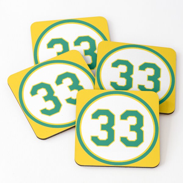 Item preview, Jose Canseco #33 Jersey Number designed and sold by StickBall.