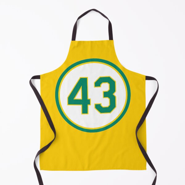 Item preview, Dennis Eckersley #43 Jersey Number designed and sold by StickBall.