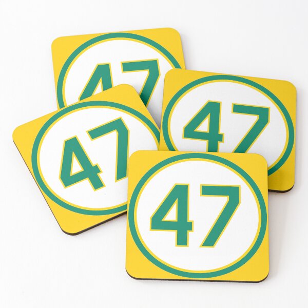 Item preview, Frankie Montas #47 Jersey Number designed and sold by StickBall.