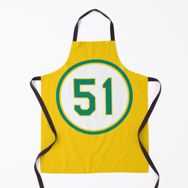 Item preview, Dallas Braden #51 Jersey Number designed and sold by StickBall.