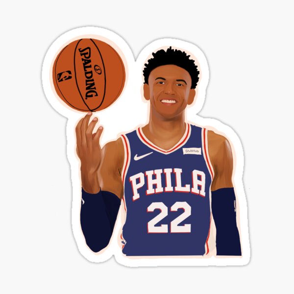 Philadelphia 76ers Tyrese Maxey City Edition '22' Player Decal