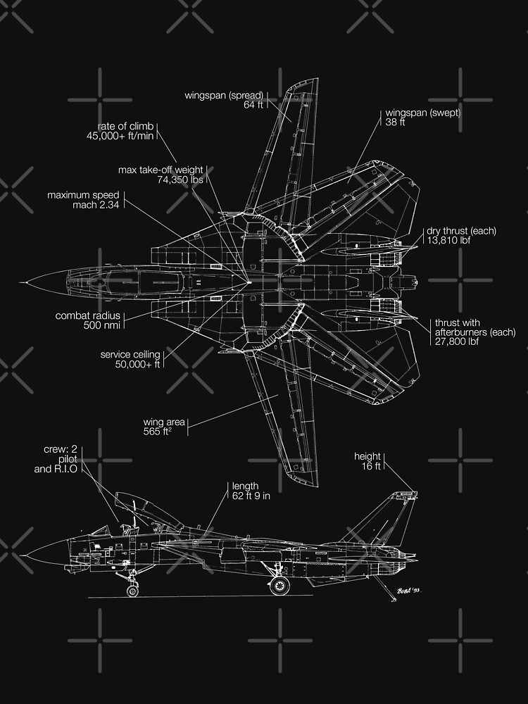 F-14D Tomcat specifications by LimaEchoAlpha