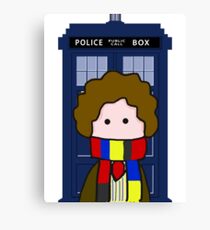 The 4th Doctor Canvas Print