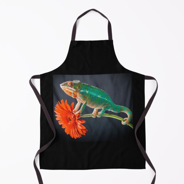 Item preview, Panther Chameleon sit on a Flower designed and sold by coffeetea2020.